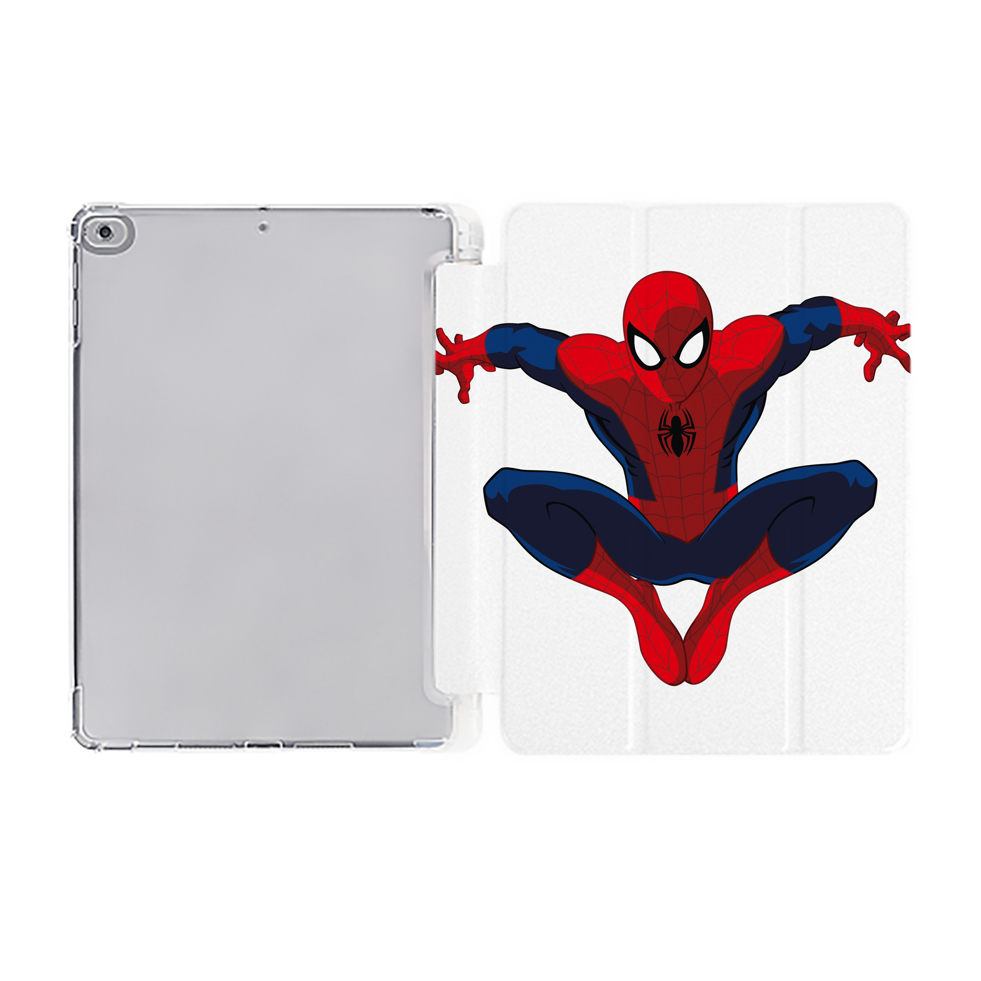 （画像用） アベンジャーズ The Avengers IPad ケース ペン収納付き 三つ折りスタンド PUレザー×シリコン 対応機種9.5/10.5/10.9インチ